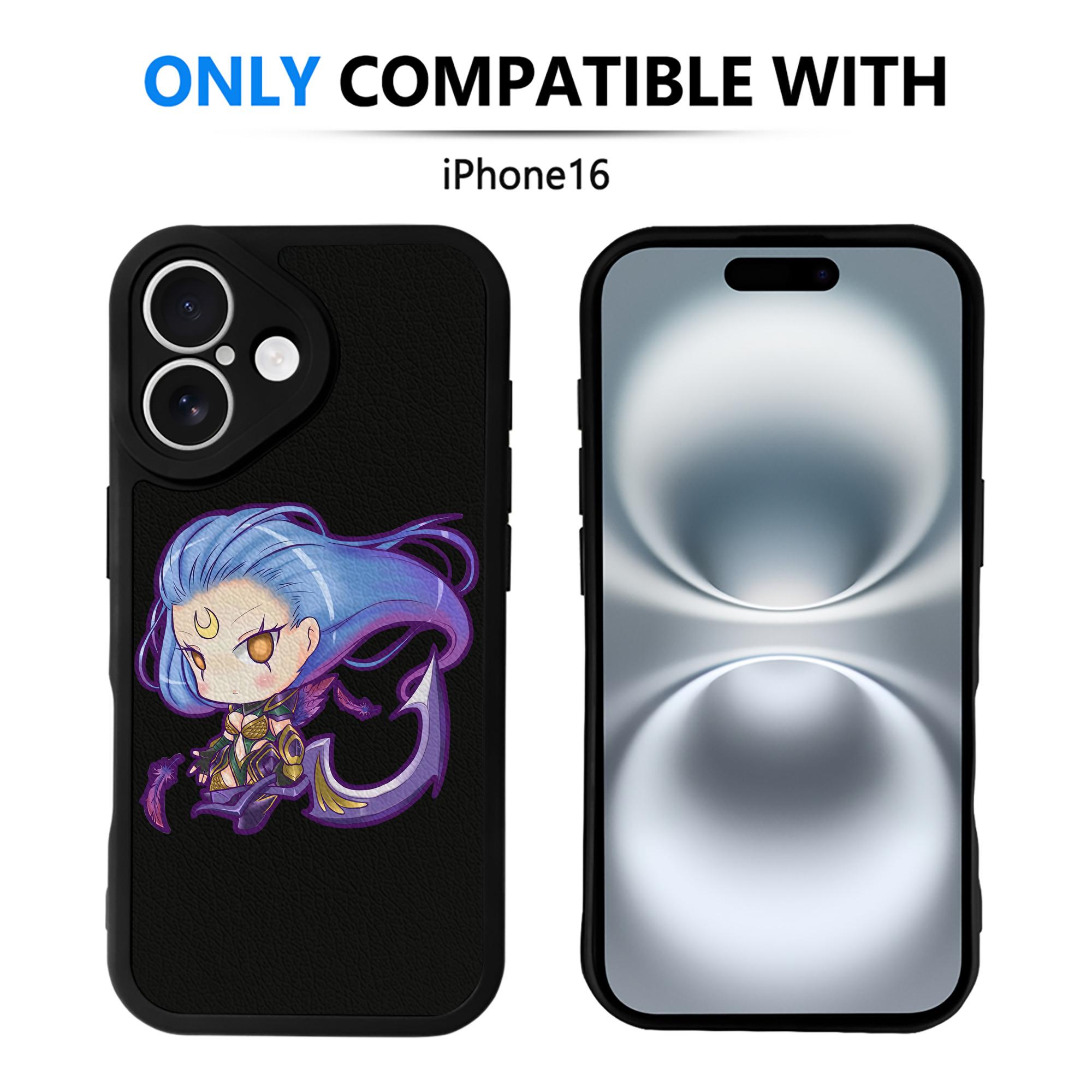 リーグ・オブ・レジェンド League of Legends LOL 【iPhone 16シリーズ対応】シリコンスマホケース（レザー調） 材質：シリコン